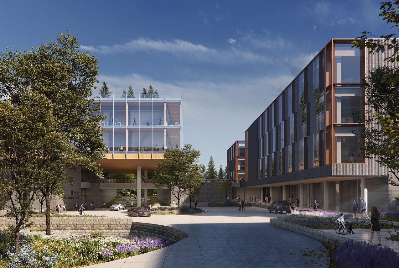 Despite Remote Work, Microsoft Campus Renovations Continue - W[REPORT]